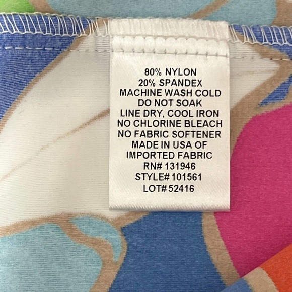 Jude Connally Women's Size S Lyla Bell Sleeve Mini dress Floral Americana print - Picture 8 of 8